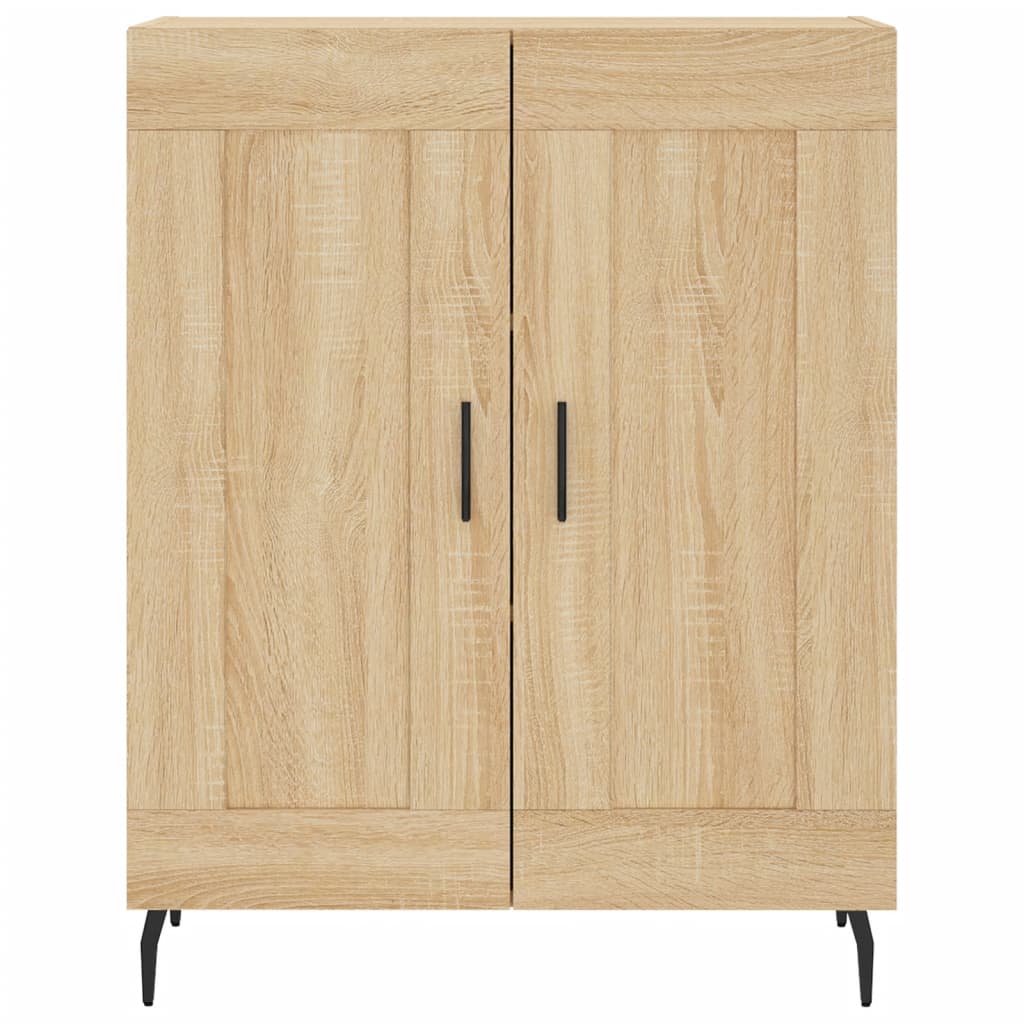 Visoka komoda hrasta sonome 69,5x34x180cm od konstruiranog drva