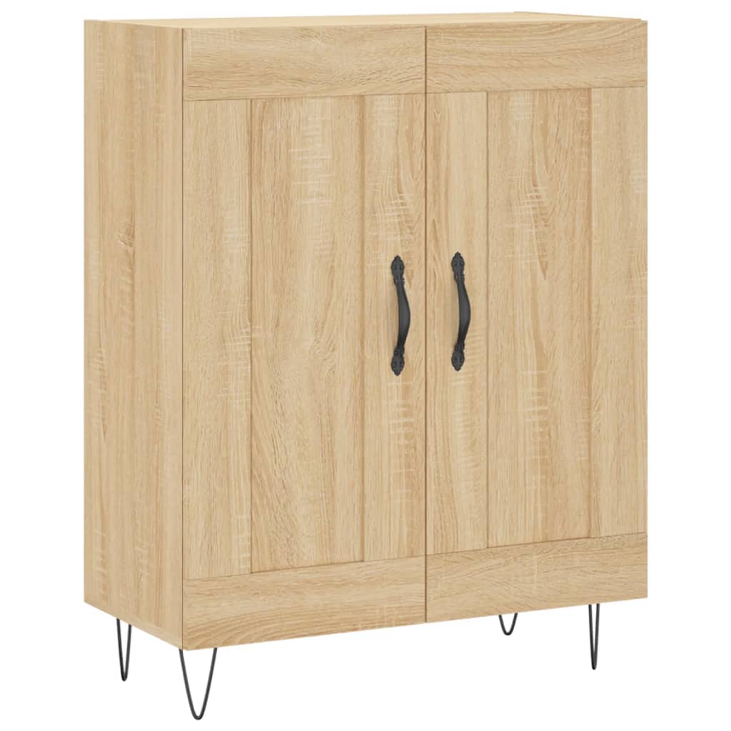 Visoka komoda hrasta sonome 69,5x34x180cm od konstruiranog drva
