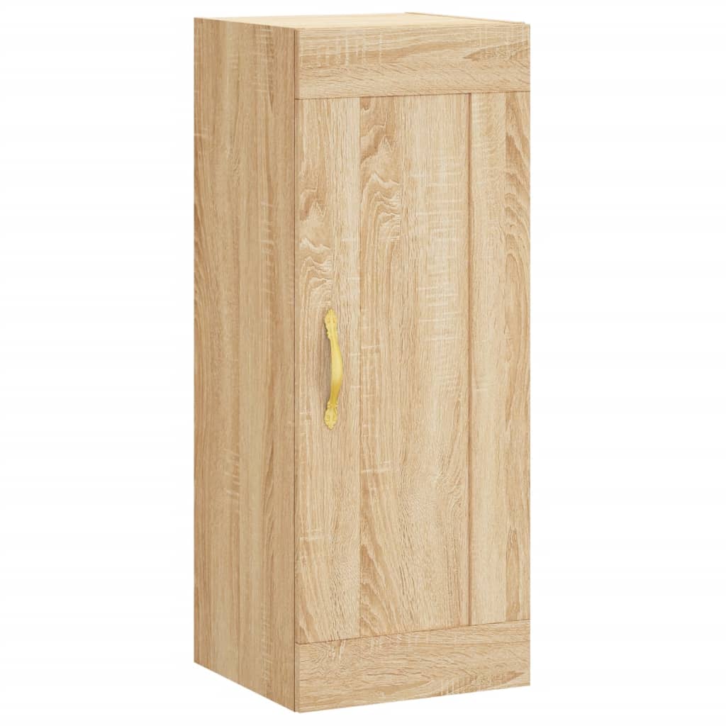 Visoka komoda hrasta sonome 34,5x34x180cm od konstruiranog drva