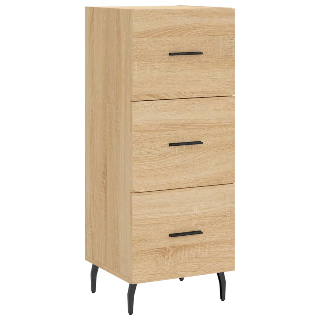 Visoka komoda hrasta sonome 34,5x34x180cm od konstruiranog drva