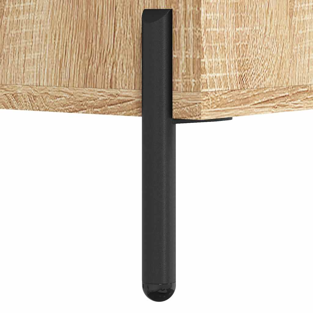 Visoka komoda hrasta sonome 69,5x34x180cm od konstruiranog drva