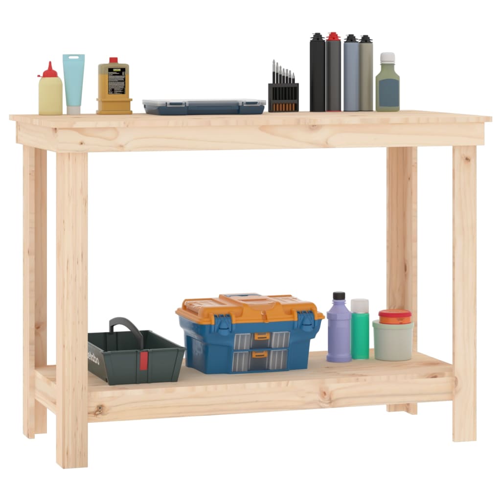 Radni stol 110x50x80 cm od masivne borovine