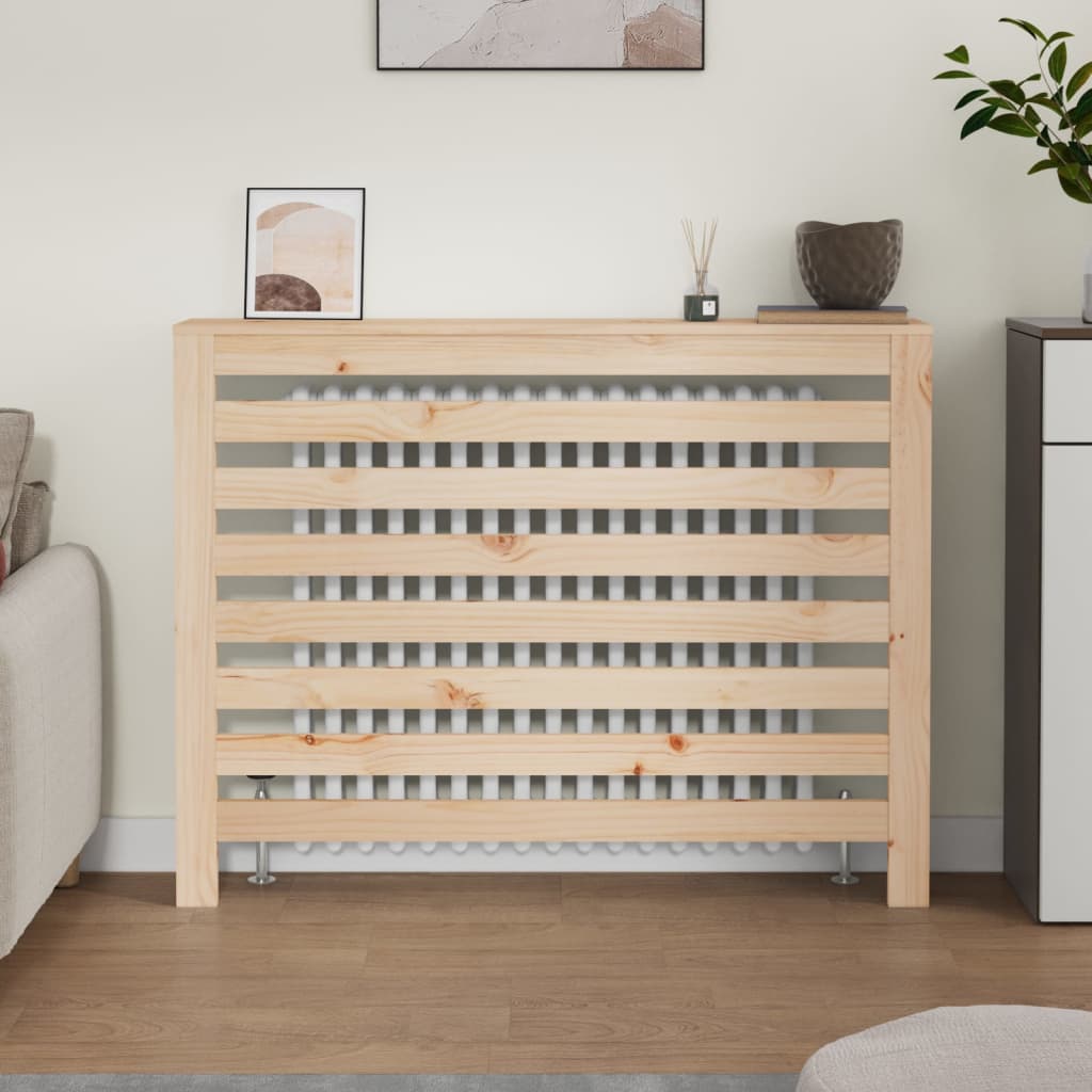 Pokrov za radijator 108,5 x 19 x 84 cm od masivne borovine