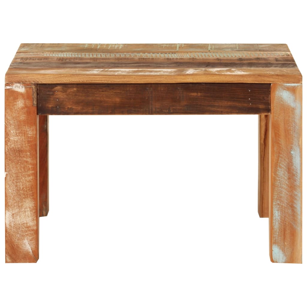 Stolić za kavu 55 x 55 x 35 cm od masivnog obnovljenog drva