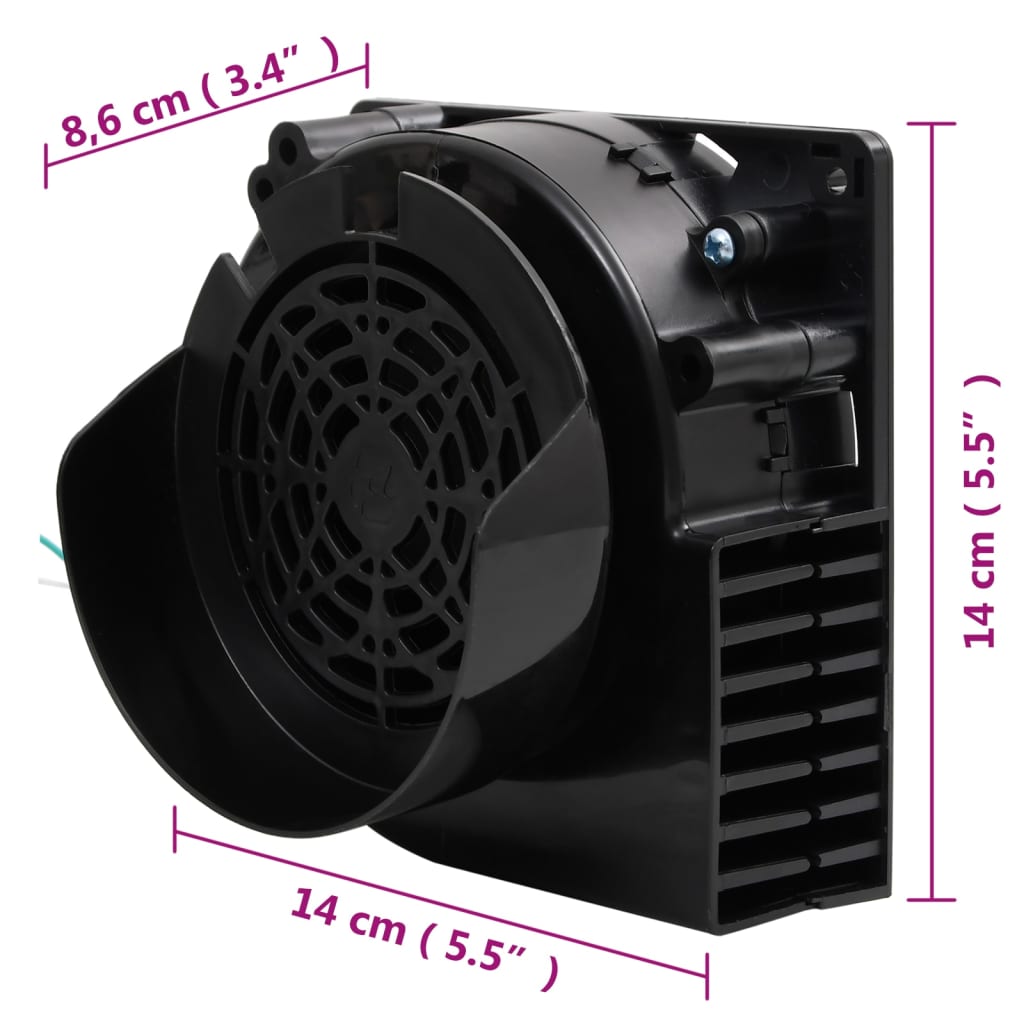 LED svjetlosne trake sa 110 LED žarulja i ventilatorom 1100 cm