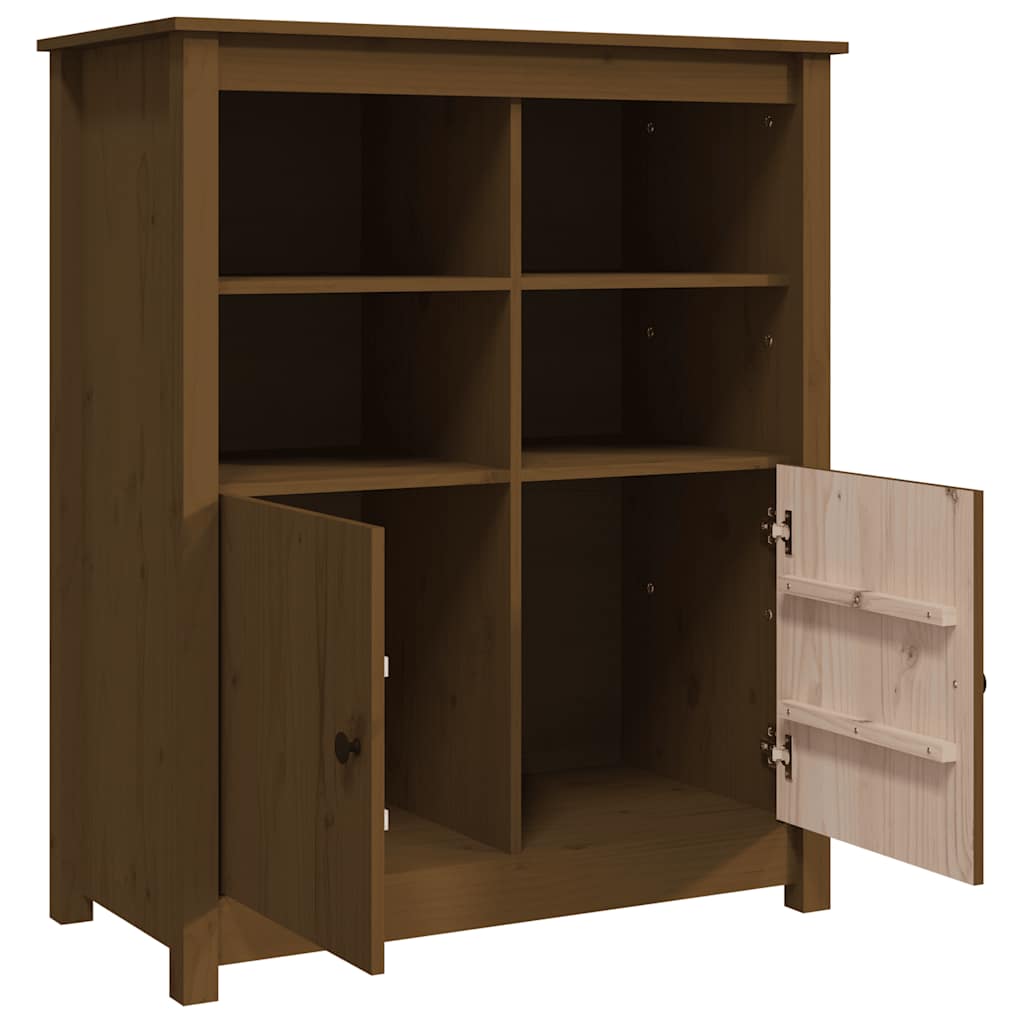 Komoda boja meda 83 x 41,5 x 100 cm od masivne borovine