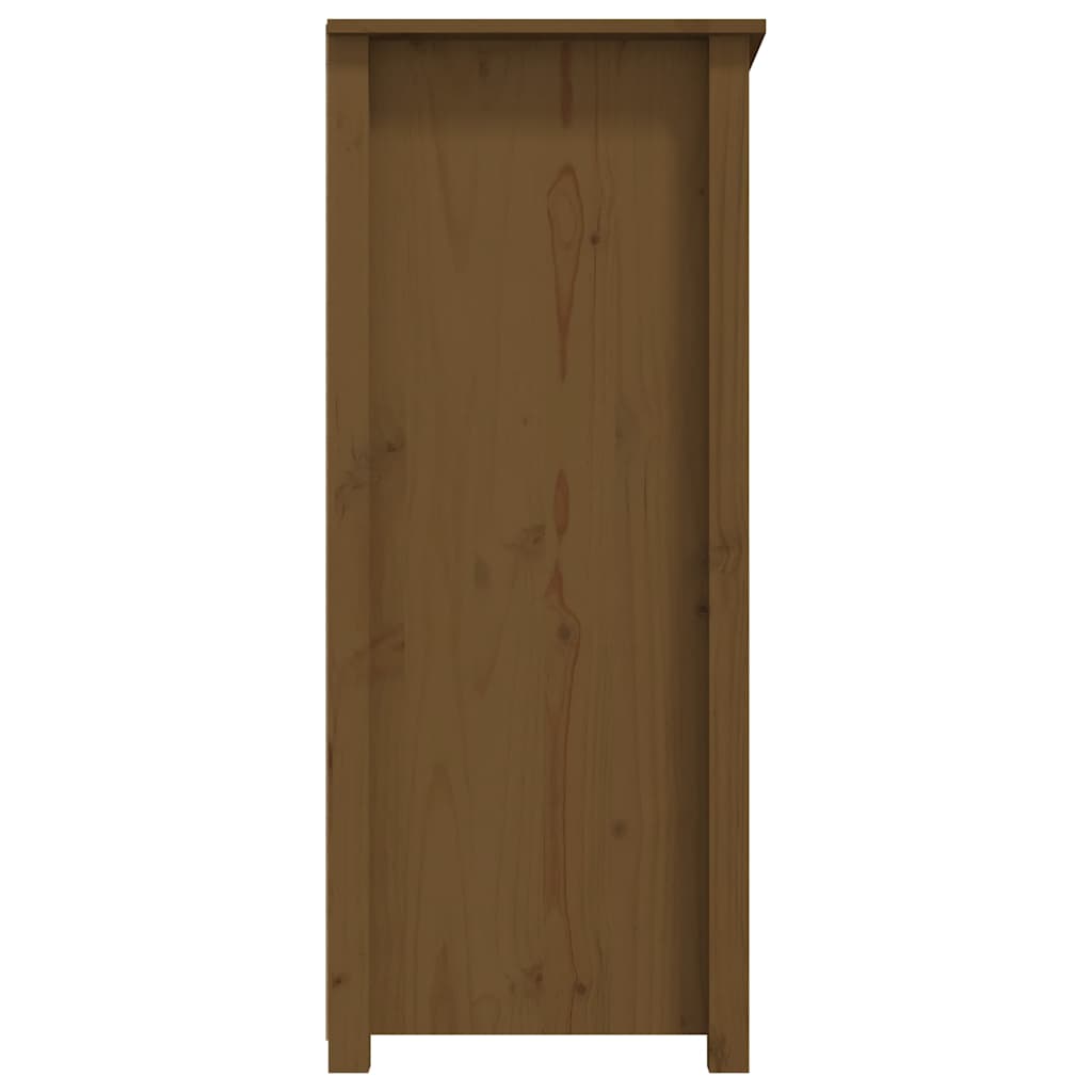 Komoda boja meda 83 x 41,5 x 100 cm od masivne borovine