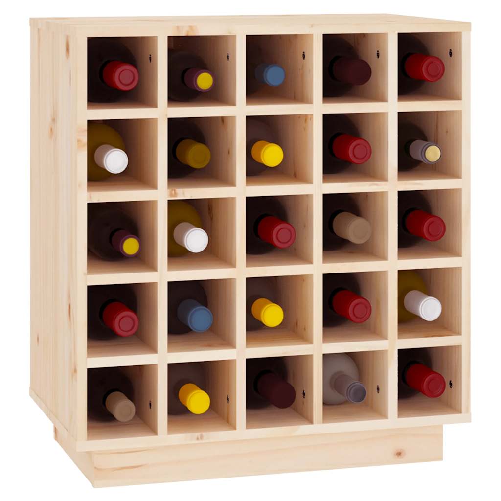 Ormarić za vino 55,5 x 34 x 61 cm od masivne borovine