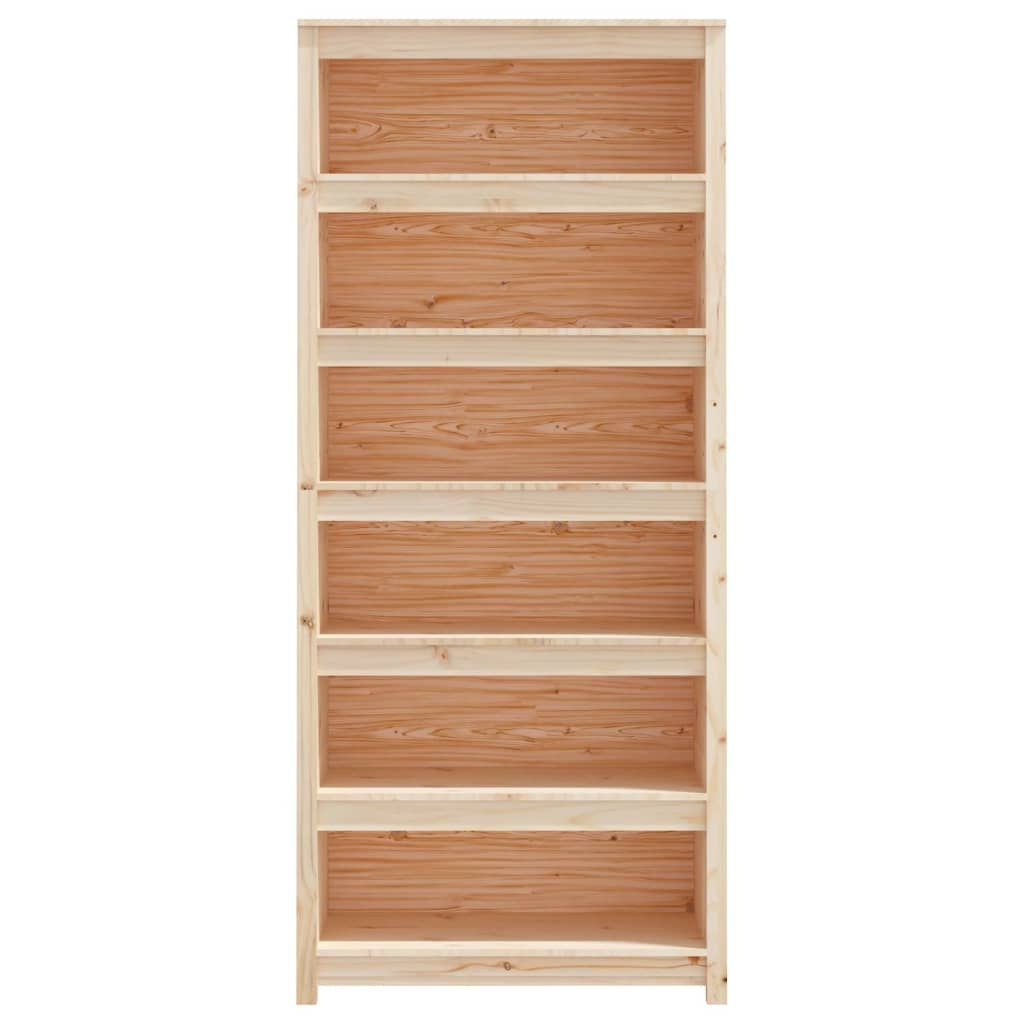 Ormarić za knjige 80x35x183 cm od masivne borovine