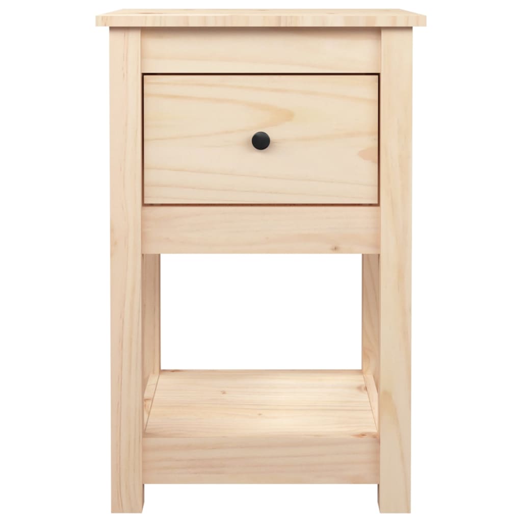 Noćni ormarići 2 kom 40x35x61,5 cm od masivne borovine
