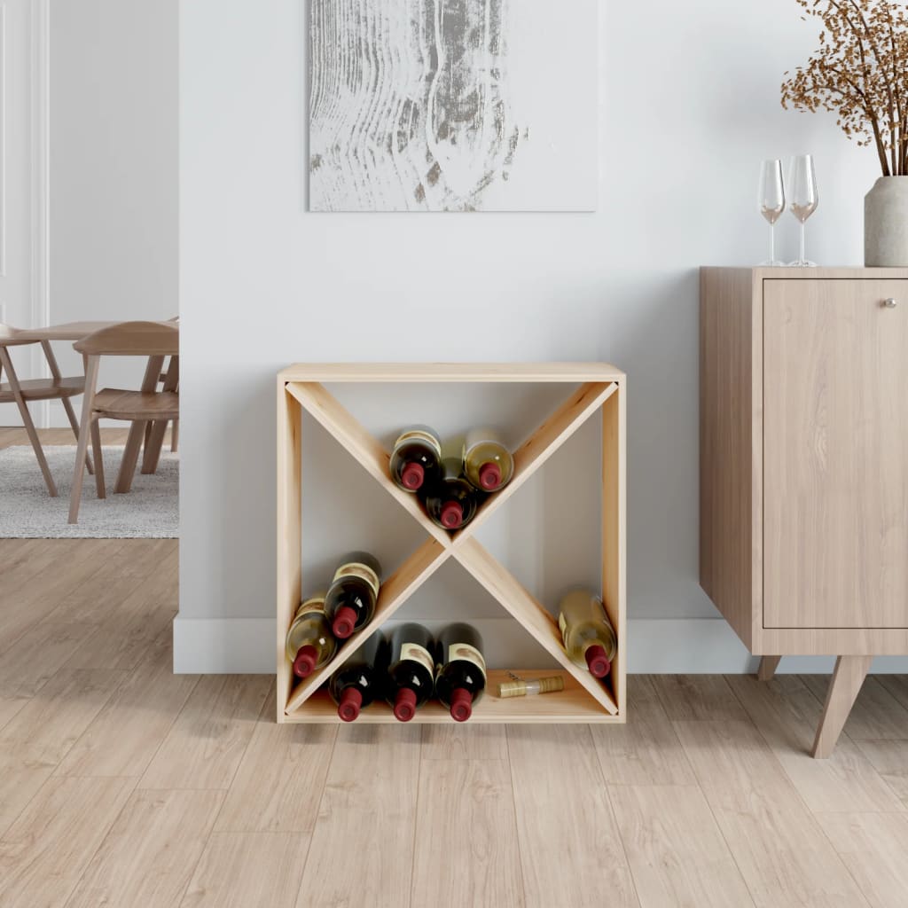 Ormarić za vino 62 x 25x 62 cm od masivne borovine