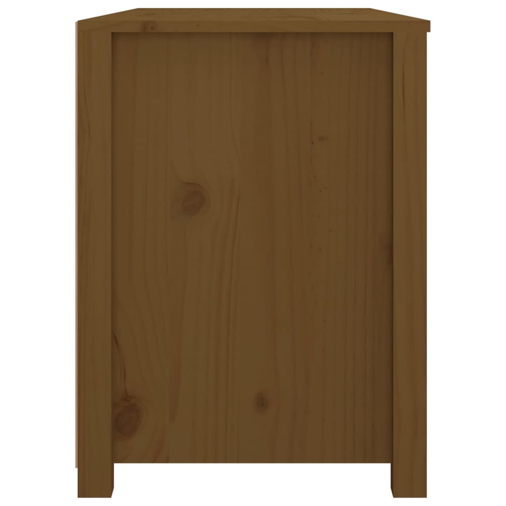 Bočni ormarić boja meda 100x40x54 cm od masivne borovine