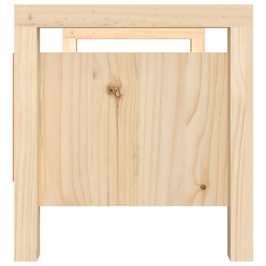 Klupa za hodnik 80x40x43 cm od masivne borovine