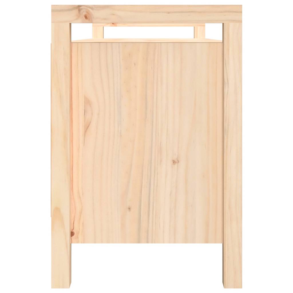 Klupa za hodnik 110x40x60 cm od masivne borovine