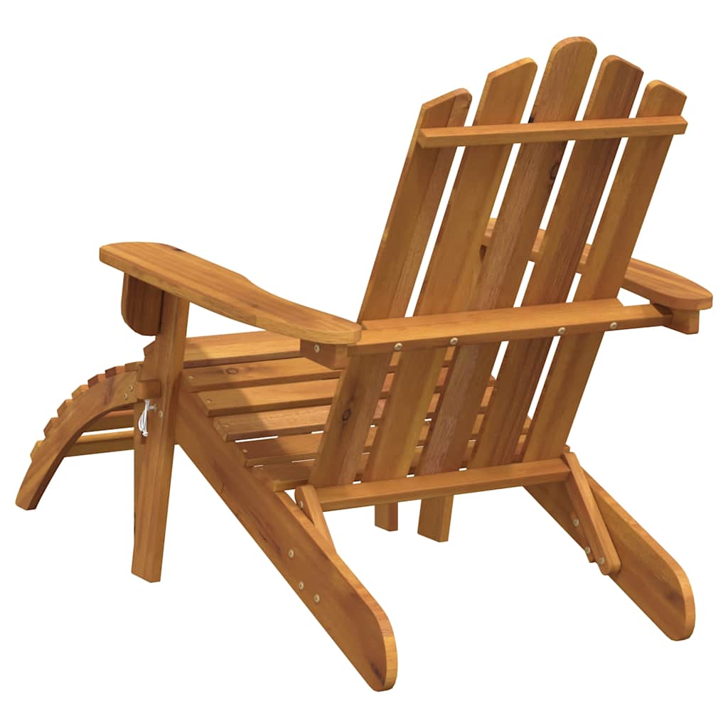 Vrtne stolice Adirondack s osloncem za noge 2 kom drvo bagrema