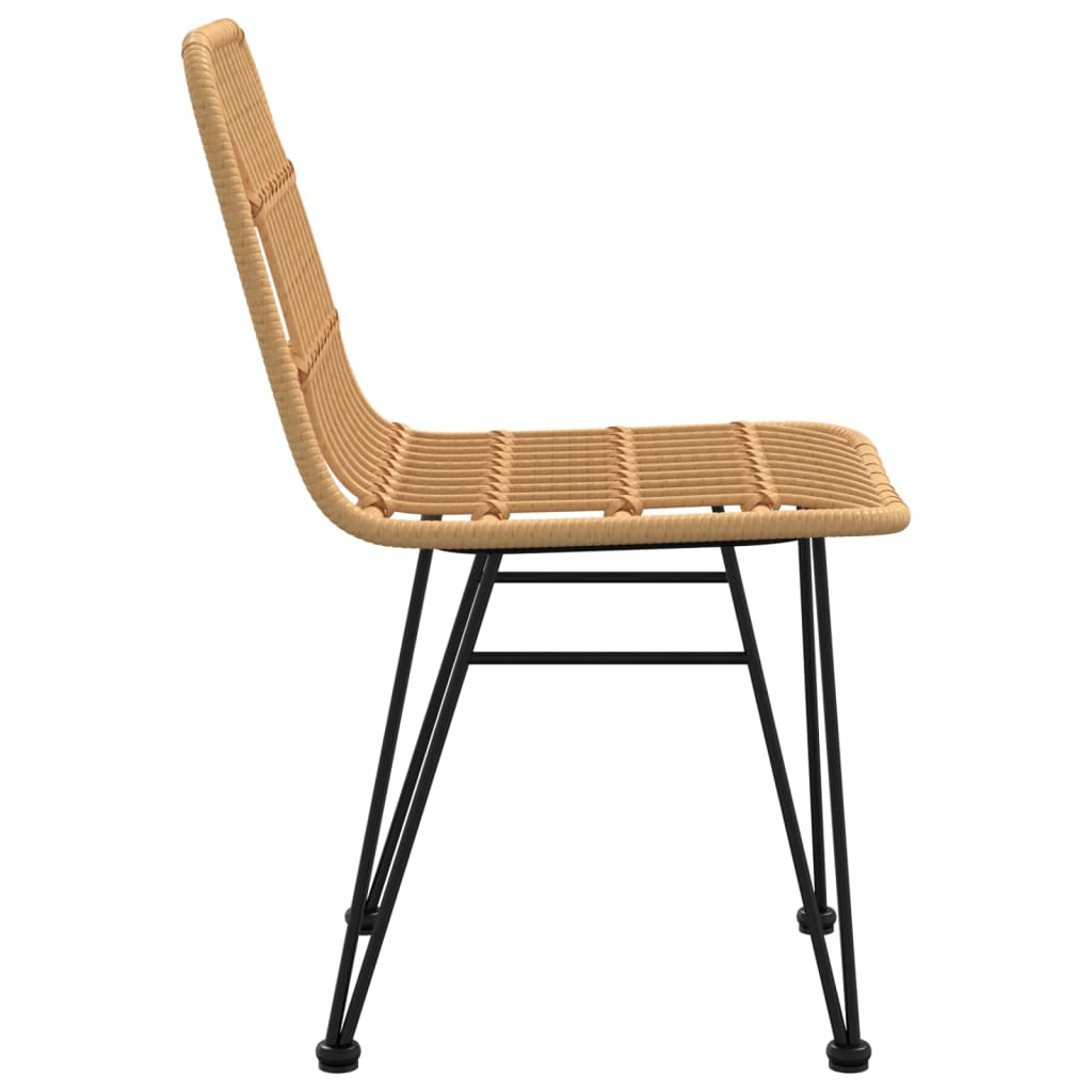 Vrtne stolice 2 kom 48 x 62 x 84 cm od PE ratana