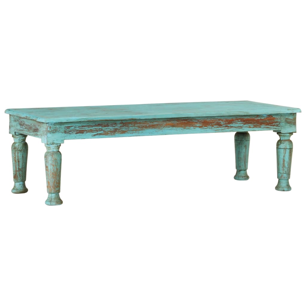 Stolić za kavu 110 x 50 x 34 cm od masivnog obnovljenog drva