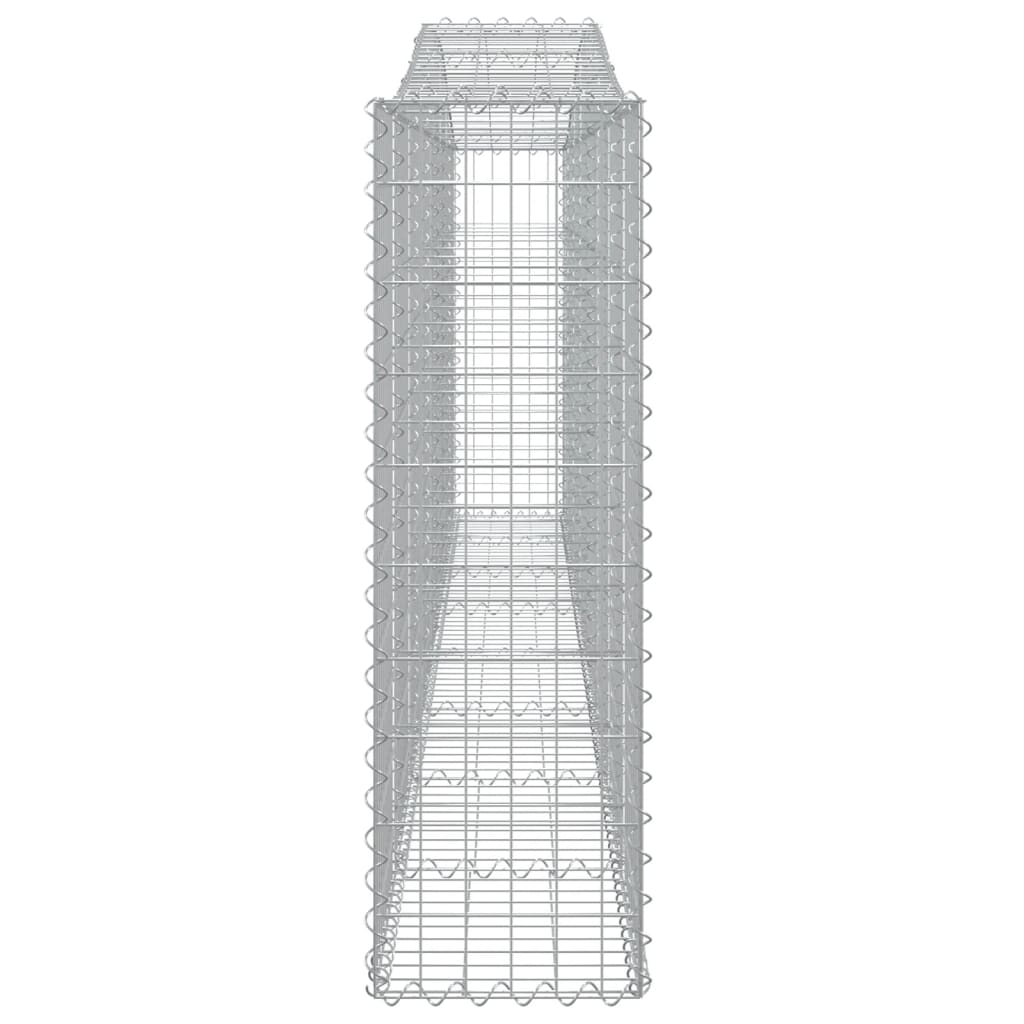 Lučne gabionske košare 20kom 400x30x100/120cm pocinčano željezo