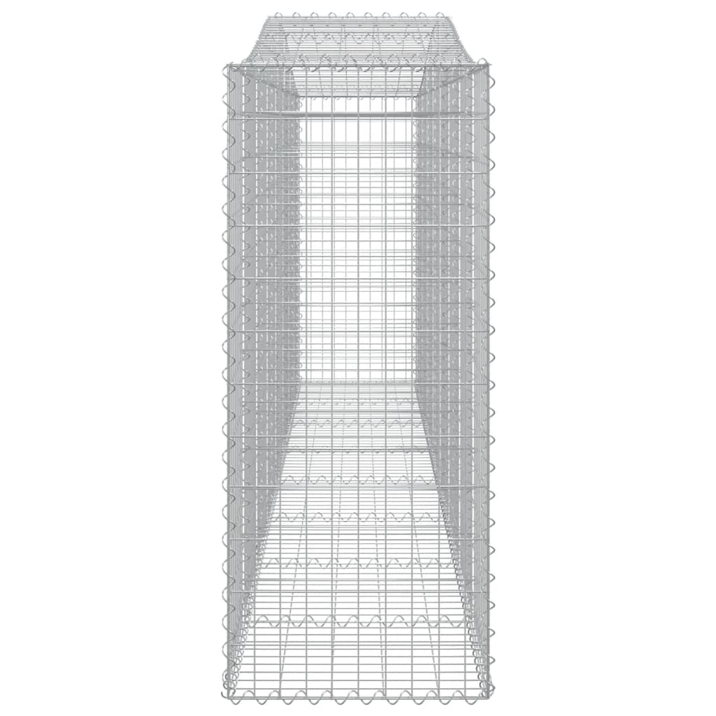Lučne gabionske košare 20kom 400x50x120/140cm pocinčano željezo