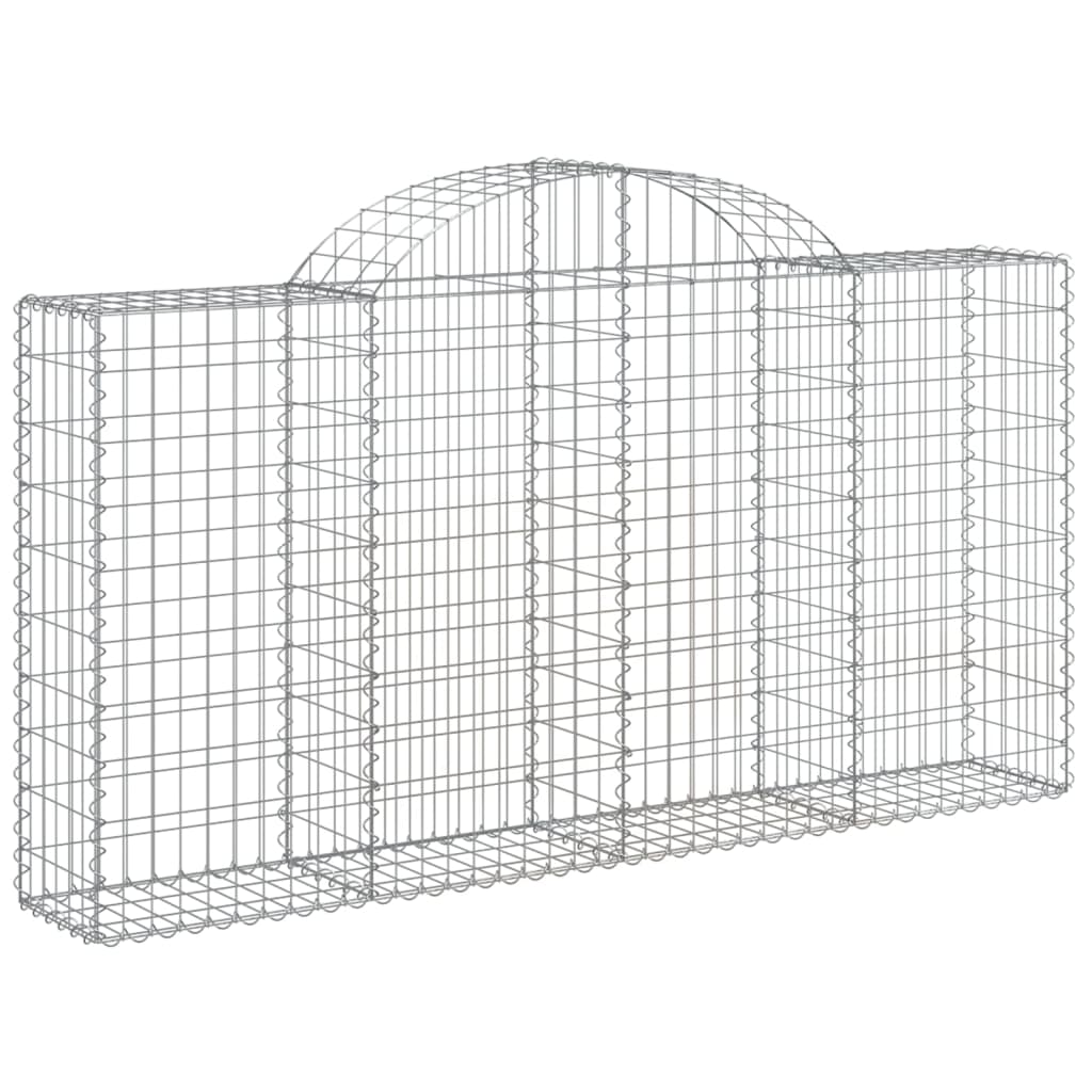 Lučne gabionske košare 20kom 200x30x100/120cm pocinčano željezo