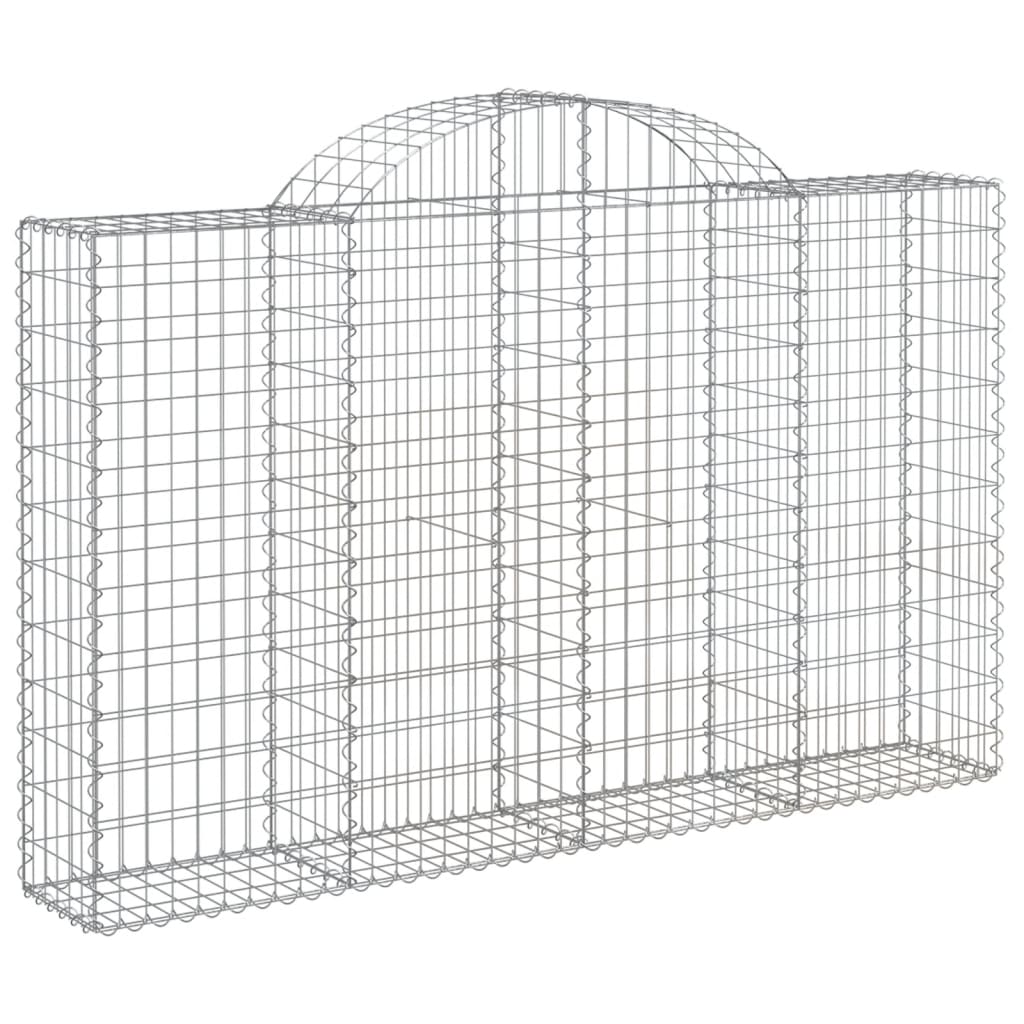 Lučne gabionske košare 20kom 200x30x120/140cm pocinčano željezo