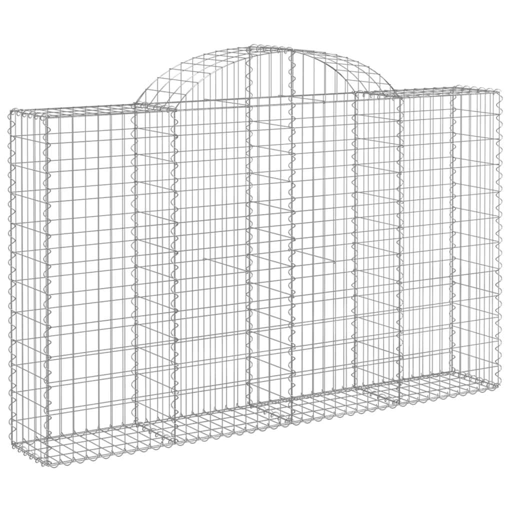 Lučne gabionske košare 30kom 200x30x120/140cm pocinčano željezo