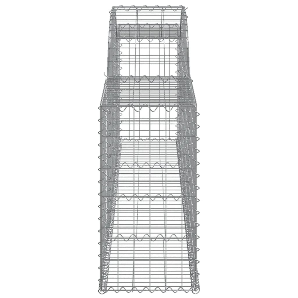 Lučne gabionske košare 20 kom 300x30x60/80 cm pocinčano željezo