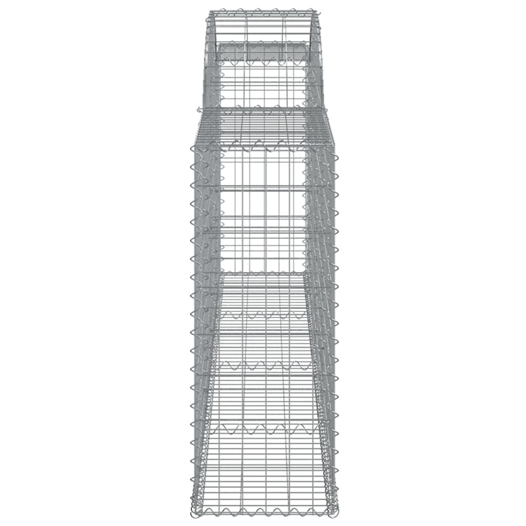 Lučne gabionske košare 15 kom 300x30x80/100cm pocinčano željezo