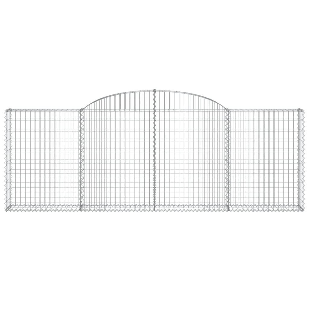 Lučne gabionske košare 10kom 300x30x100/120cm pocinčano željezo