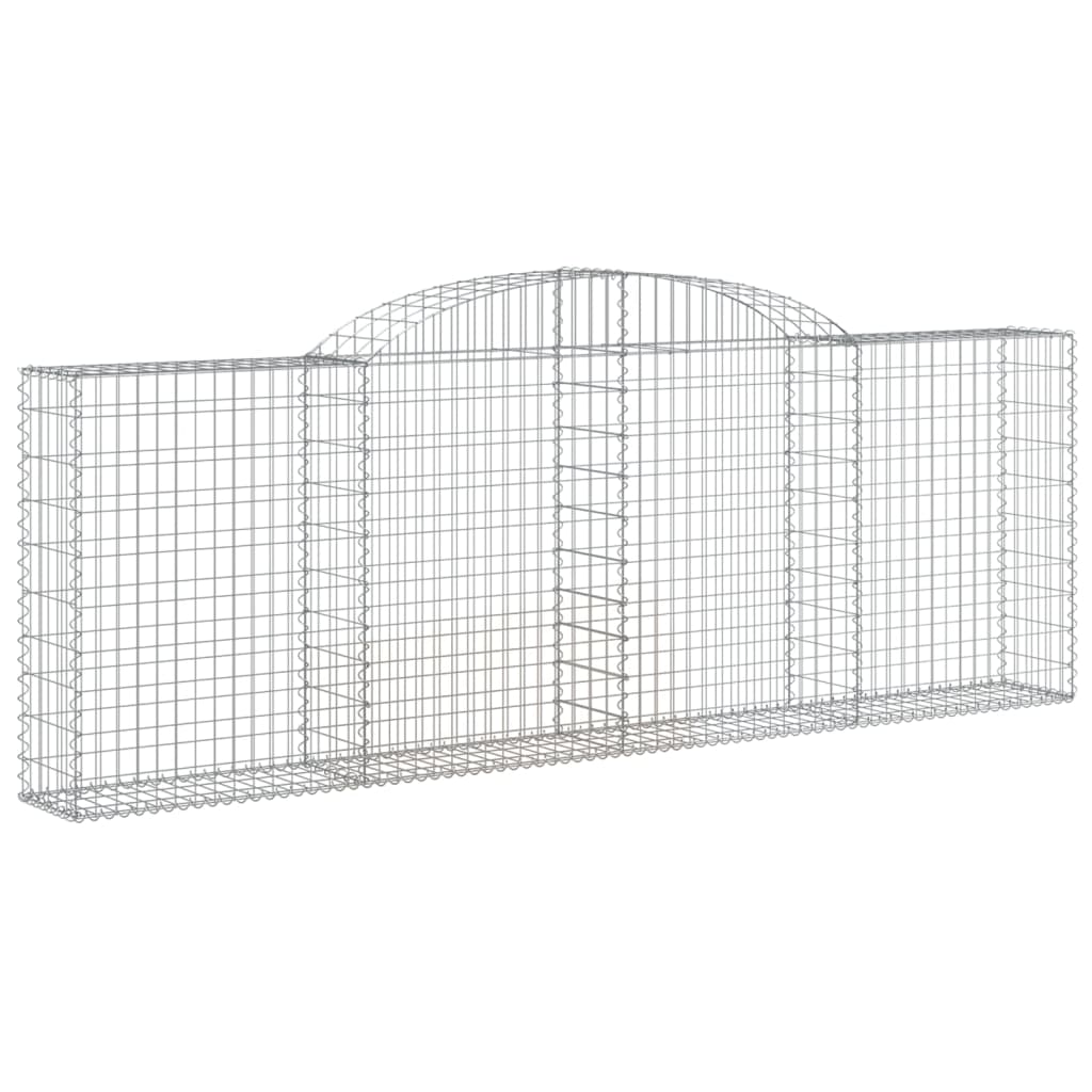 Lučne gabionske košare 30kom 300x30x100/120cm pocinčano željezo