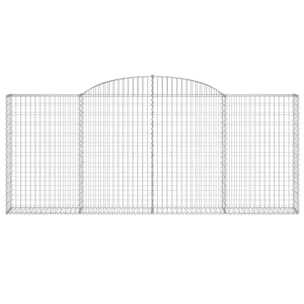 Lučne gabionske košare 20kom 300x30x120/140cm pocinčano željezo