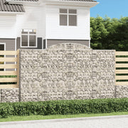 Lučne gabionske košare 2 kom 300x30x180/200cm pocinčano željezo