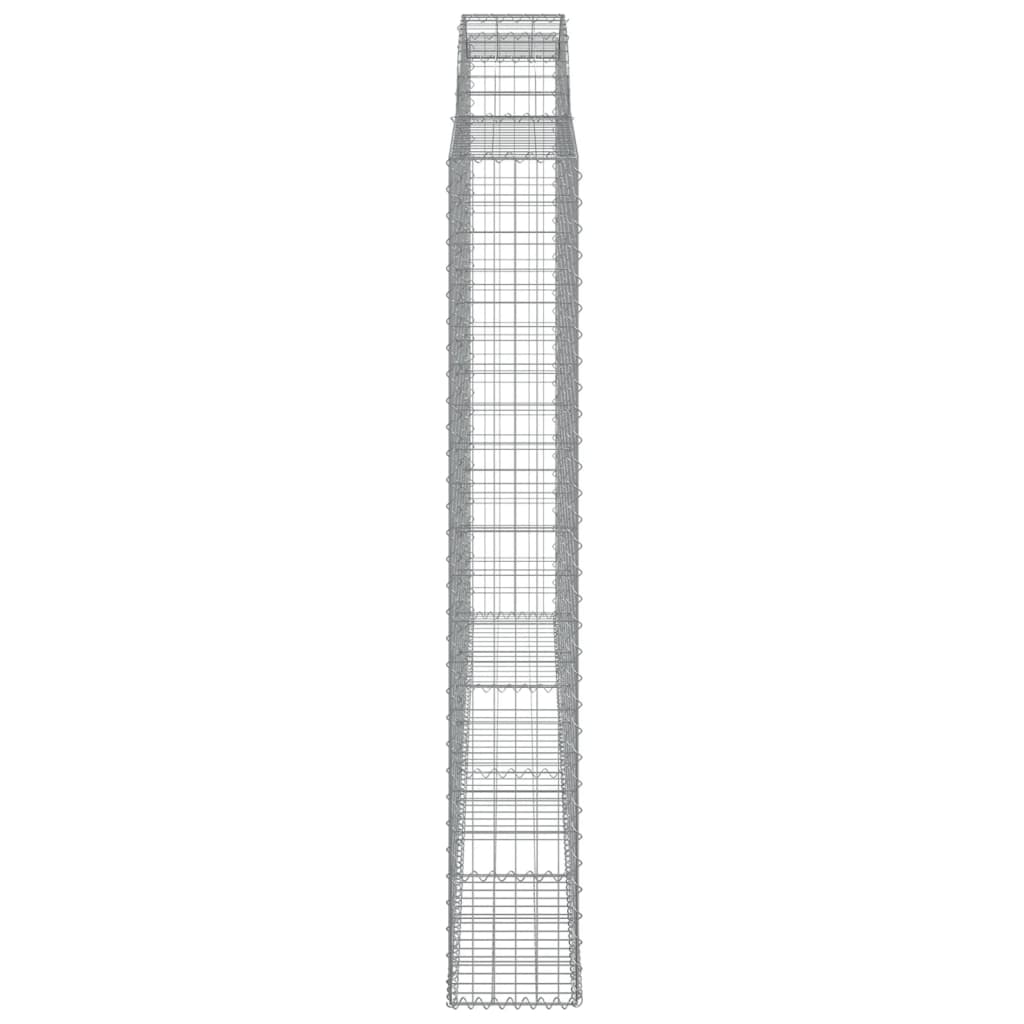 Lučne gabionske košare 2 kom 300x30x200/220cm pocinčano željezo