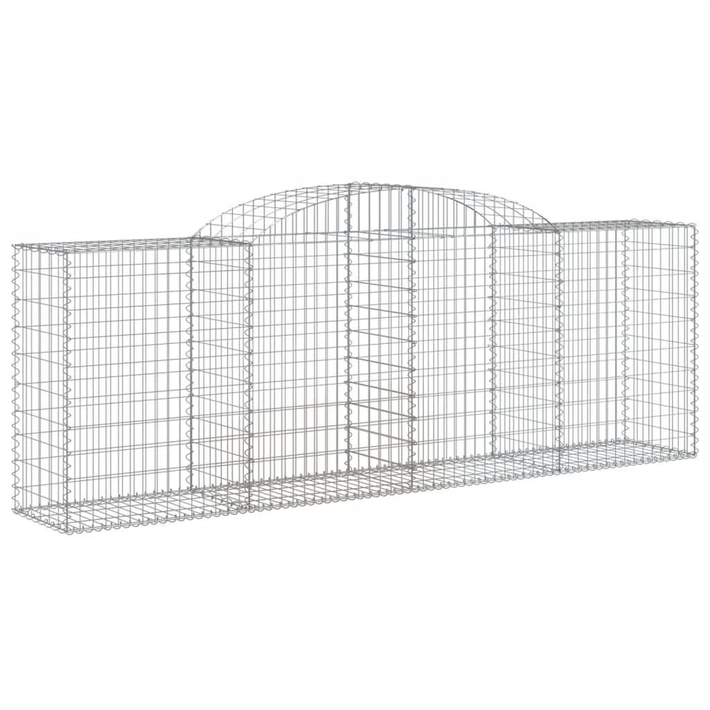 Lučne gabionske košare 11kom 300x50x100/120cm pocinčano željezo