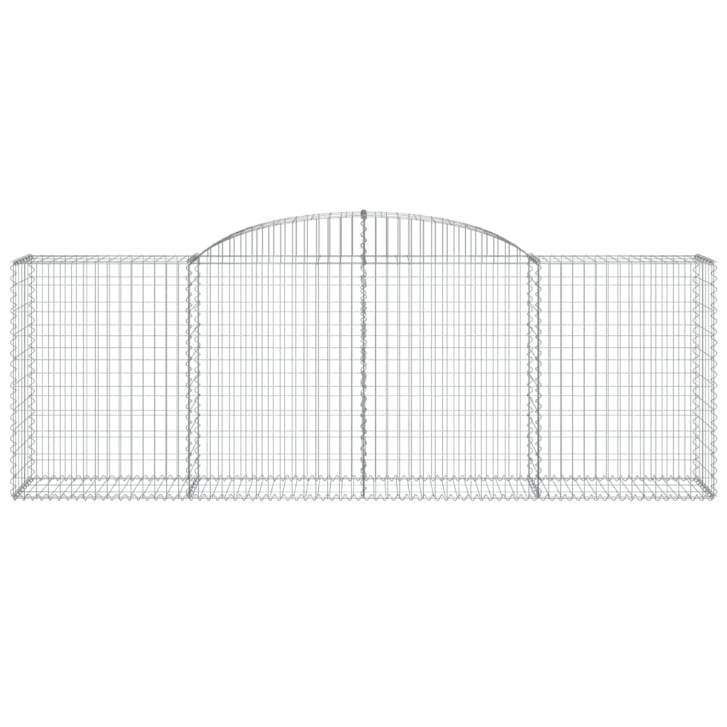 Lučne gabionske košare 20kom 300x50x100/120cm pocinčano željezo