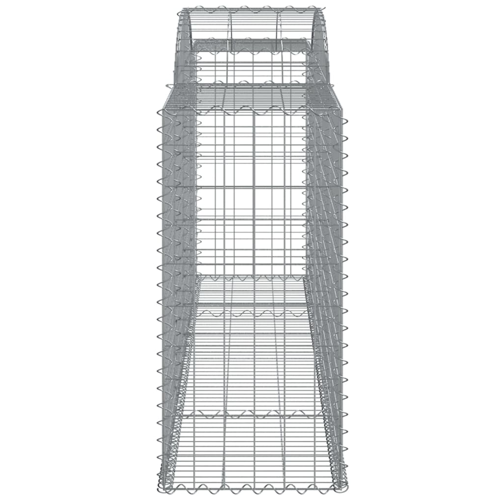 Lučne gabionske košare 30kom 300x50x100/120cm pocinčano željezo