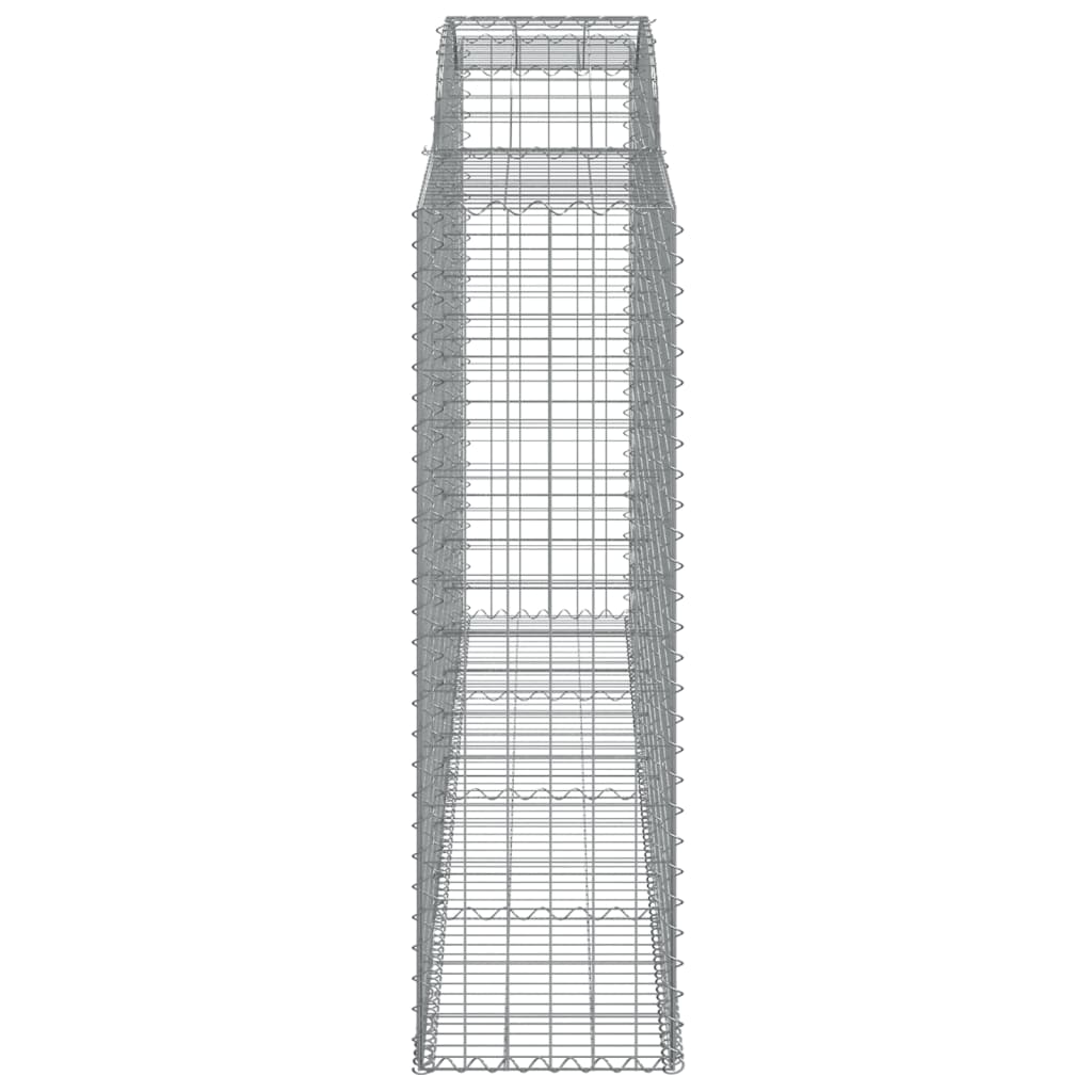 Lučne gabionske košare 5 kom 300x50x160/180cm pocinčano željezo
