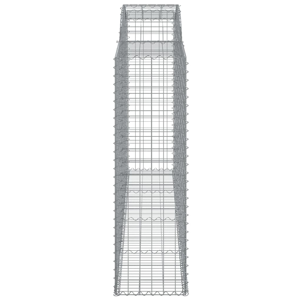 Lučne gabionske košare 6 kom 300x50x160/180cm pocinčano željezo