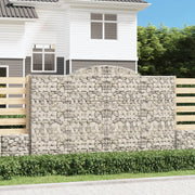 Lučne gabionske košare 2 kom 300x50x180/200cm pocinčano željezo