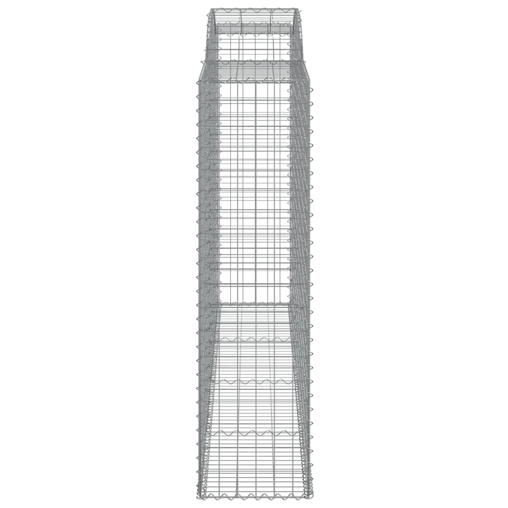 Lučne gabionske košare 12kom 300x50x180/200cm pocinčano željezo