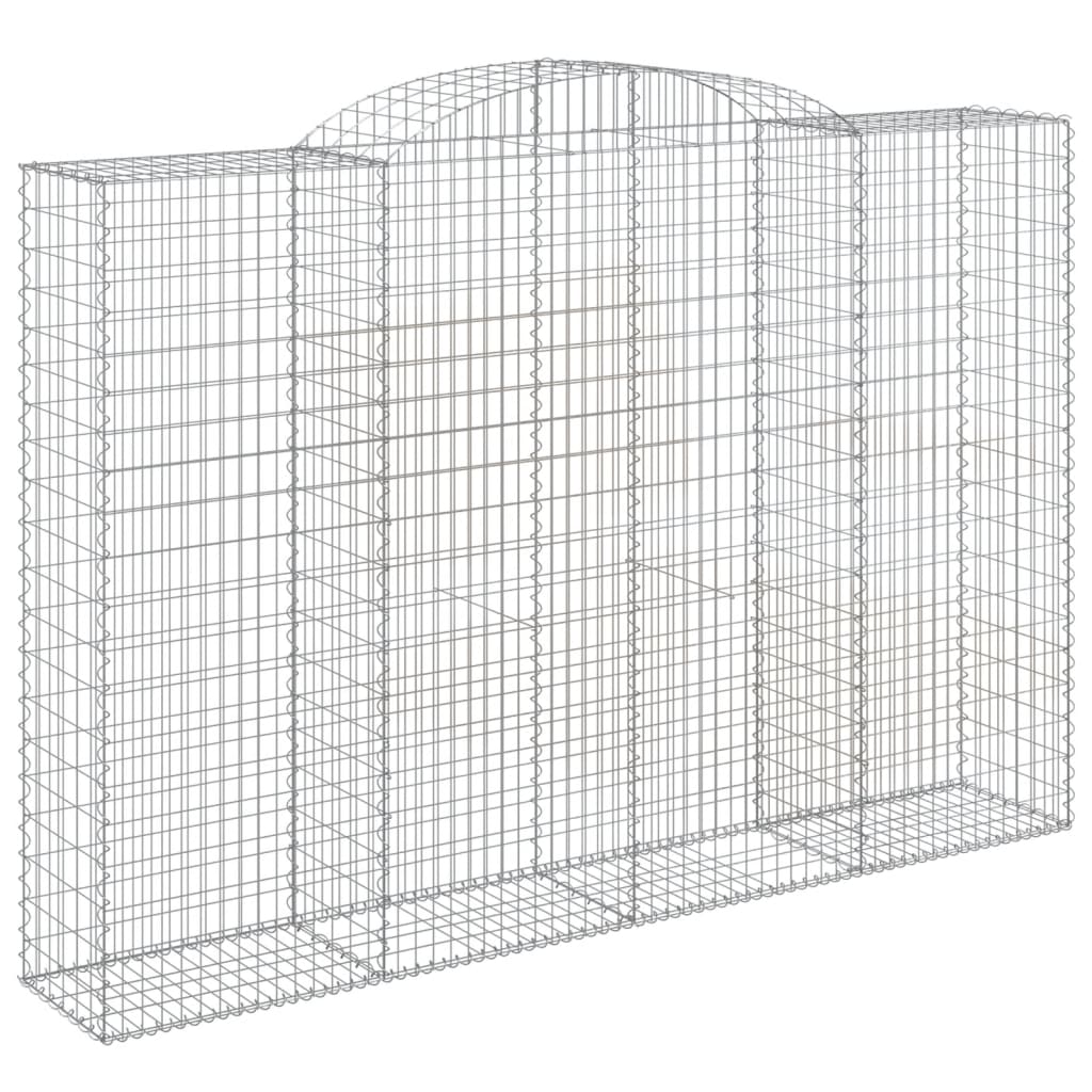 Lučne gabionske košare 5 kom 300x50x200/220cm pocinčano željezo