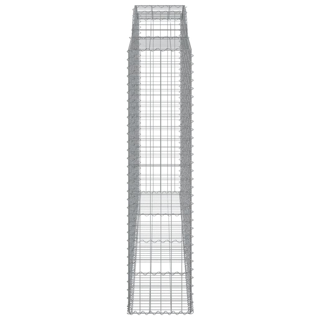Lučne gabionske košare 5 kom 300x50x200/220cm pocinčano željezo