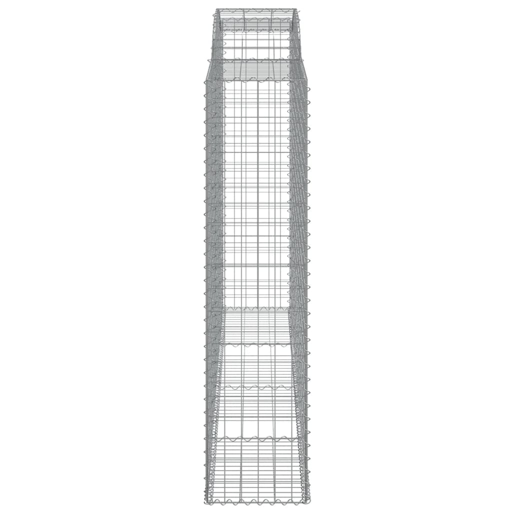 Lučne gabionske košare 7 kom 300x50x200/220cm pocinčano željezo
