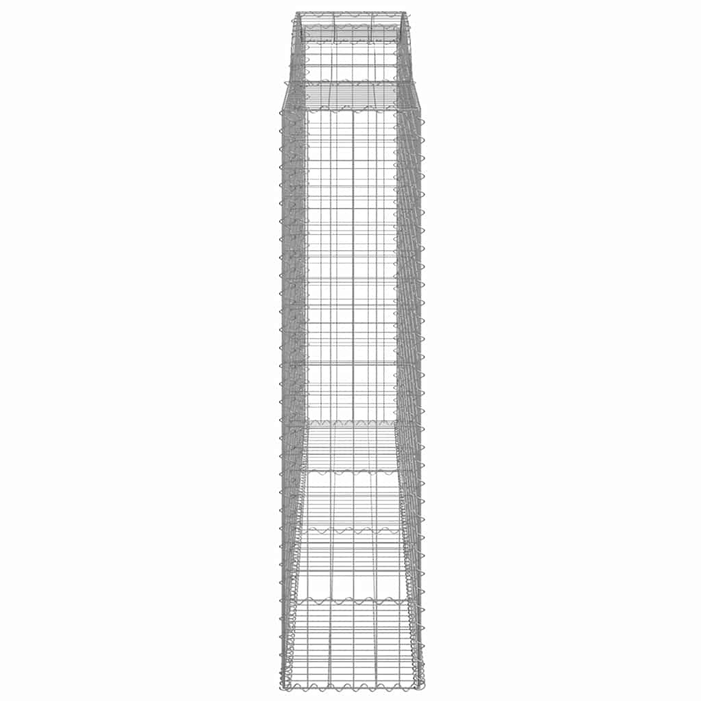 Lučne gabionske košare 12kom 300x50x200/220cm pocinčano željezo
