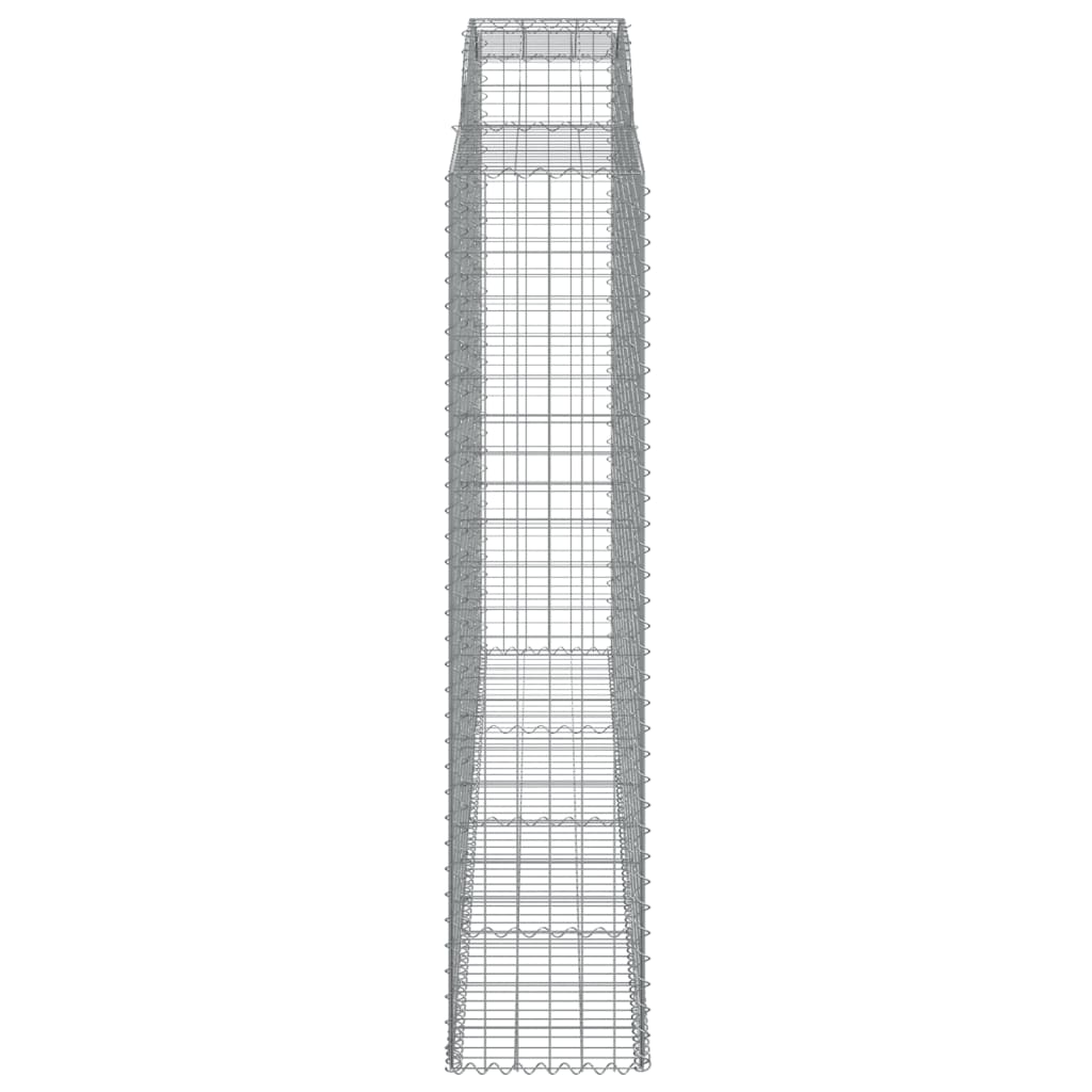 Lučne gabionske košare 7 kom 300x50x220/240cm pocinčano željezo