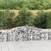 Lučne gabionske košare 3 kom 400x50x60/80 cm pocinčano željezo