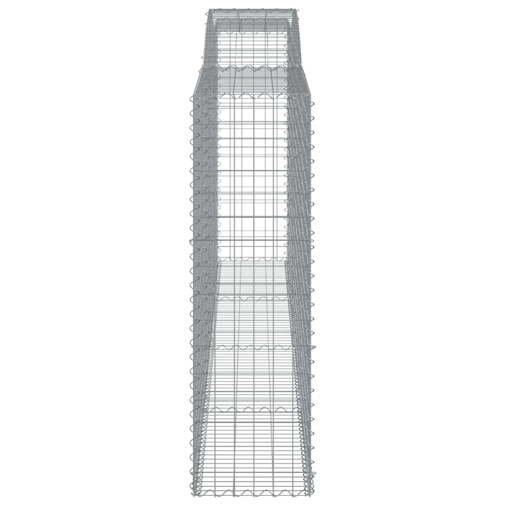 Lučne gabionske košare 20kom 400x50x160/180cm pocinčano željezo