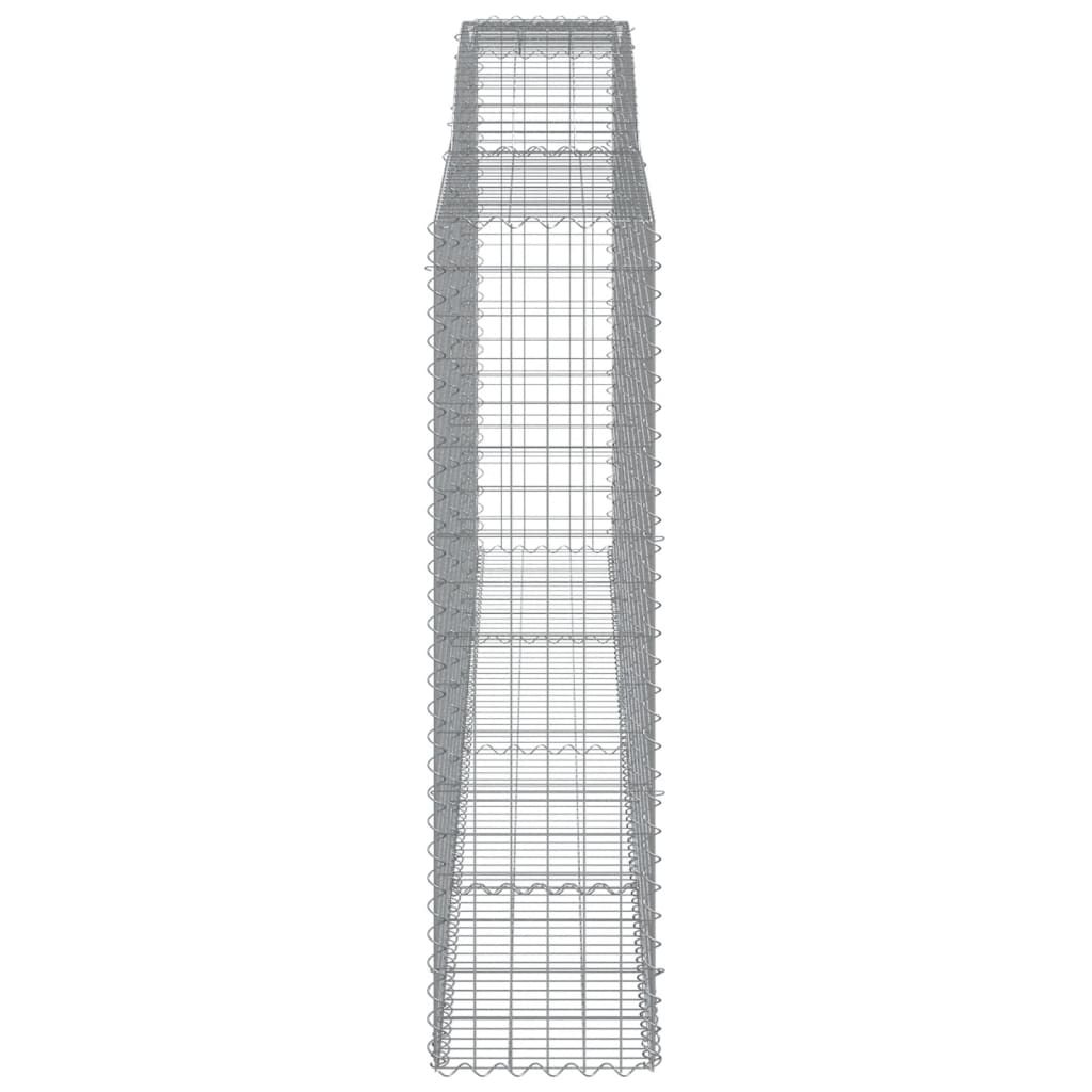 Lučne gabionske košare 3 kom 400x50x180/200cm pocinčano željezo