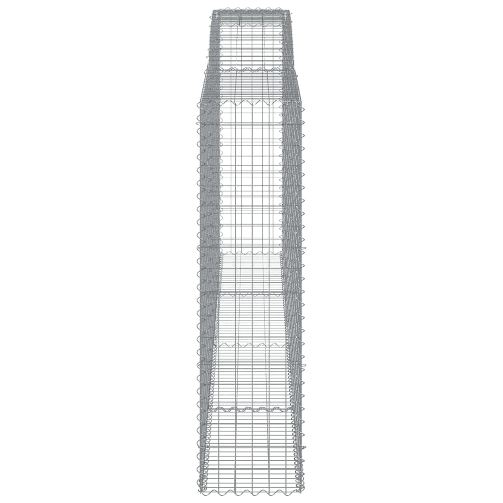 Lučne gabionske košare 5 kom 400x50x180/200cm pocinčano željezo