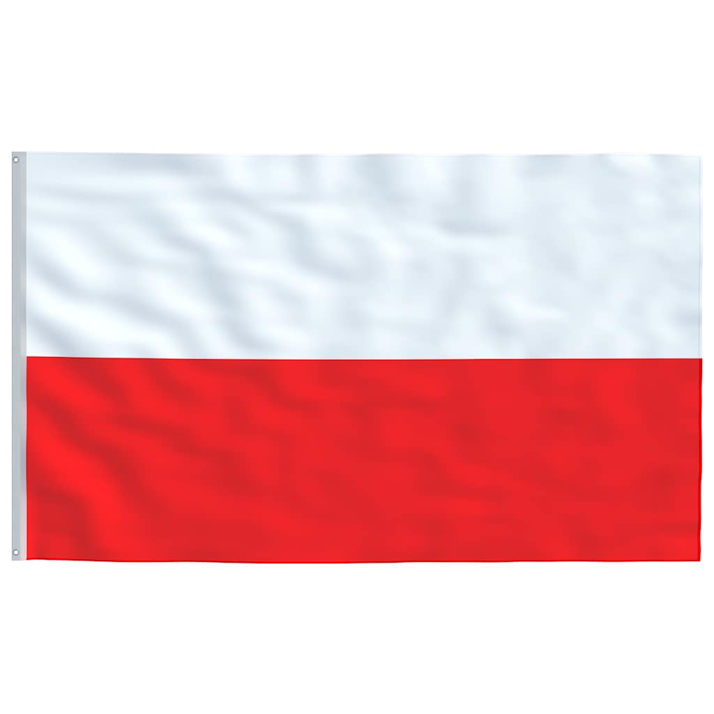 Poljska zastava i jarbol 6,08 m aluminijska